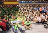 Clausura de la Liga Comarcal de Ftbol Base en el Palacio de Deportes