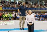 Clausura de la Liga Comarcal de Ftbol Base en el Palacio de Deportes