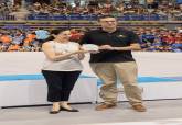 Clausura de la Liga Comarcal de Ftbol Base en el Palacio de Deportes