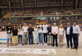 Clausura de la Liga Comarcal de Ftbol Base en el Palacio de Deportes