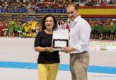 Clausura de la Liga Comarcal de Ftbol Base en el Palacio de Deportes