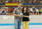 Clausura de la Liga Comarcal de Ftbol Base en el Palacio de Deportes