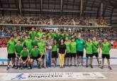 Clausura de la Liga Comarcal de Ftbol Base en el Palacio de Deportes