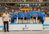 Clausura de la Liga Comarcal de Ftbol Base en el Palacio de Deportes