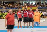 Clausura de la Liga Comarcal de Ftbol Base en el Palacio de Deportes