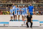 Clausura de la Liga Comarcal de Ftbol Base en el Palacio de Deportes