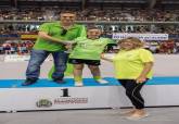 Clausura de la Liga Comarcal de Ftbol Base en el Palacio de Deportes