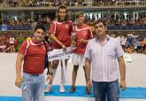 Clausura de la Liga Comarcal de Ftbol Base en el Palacio de Deportes