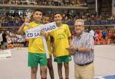 Clausura de la Liga Comarcal de Ftbol Base en el Palacio de Deportes