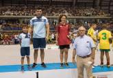 Clausura de la Liga Comarcal de Ftbol Base en el Palacio de Deportes