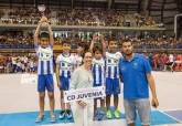 Clausura de la Liga Comarcal de Ftbol Base en el Palacio de Deportes