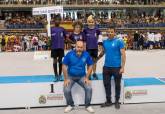 Clausura de la Liga Comarcal de Ftbol Base en el Palacio de Deportes