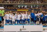 Clausura de la Liga Comarcal de Ftbol Base en el Palacio de Deportes