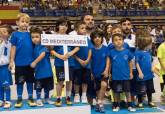 Clausura de la Liga Comarcal de Ftbol Base en el Palacio de Deportes