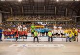 Clausura de la Liga Comarcal de Ftbol Base en el Palacio de Deportes