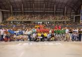 Clausura de la Liga Comarcal de Ftbol Base en el Palacio de Deportes