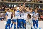 Clausura de la Liga Comarcal de Ftbol Base en el Palacio de Deportes