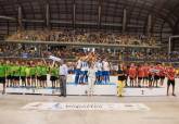 Clausura de la Liga Comarcal de Ftbol Base en el Palacio de Deportes