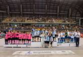 Clausura de la Liga Comarcal de Ftbol Base en el Palacio de Deportes