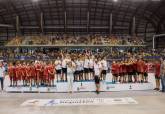 Clausura de la Liga Comarcal de Ftbol Base en el Palacio de Deportes