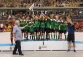 Clausura de la Liga Comarcal de Ftbol Base en el Palacio de Deportes