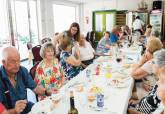 Galera comida de convivencia de la Asociacin de Mayores de El Albujn 