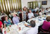 Galera comida de convivencia de la Asociacin de Mayores de El Albujn 