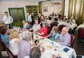 Galera comida de convivencia de la Asociacin de Mayores de El Albujn 