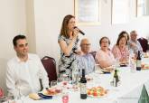 Galera comida de convivencia de la Asociacin de Mayores de El Albujn 