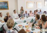 Galera comida de convivencia de la Asociacin de Mayores de El Albujn 