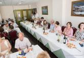 Galera comida de convivencia de la Asociacin de Mayores de El Albujn 