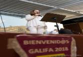 Lectura del pregn durante las Fiestas de Galifa