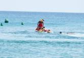 Simulacro de ahogamiento en el Mar Menor