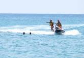 Simulacro de ahogamiento en el Mar Menor