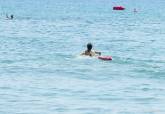 Simulacro de ahogamiento en el Mar Menor