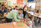 Visita a las Escuelas de Verano organizadas por Educacin, olegios Absdrbal de Lo Campano, Anbal de Los Mateos 