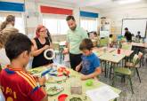 Visita a las Escuelas de Verano organizadas por Educacin, olegios Absdrbal de Lo Campano, Anbal de Los Mateos 