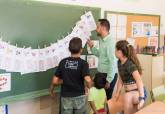 Visita a las Escuelas de Verano organizadas por Educacin, olegios Absdrbal de Lo Campano, Anbal de Los Mateos 