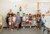 Visita a las Escuelas de Verano organizadas por Educación, olegios Absdrúbal de Lo Campano, Aníbal de Los Mateos 