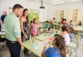 Visita a las Escuelas de Verano organizadas por Educacin, olegios Absdrbal de Lo Campano, Anbal de Los Mateos 