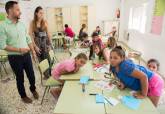 Visita a las Escuelas de Verano organizadas por Educacin, olegios Absdrbal de Lo Campano, Anbal de Los Mateos 