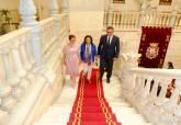 Visita ministra de Defensa, Margarita Robles, al Palacio Consistorial