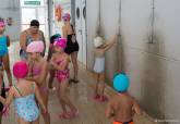 Clausura de la campaña de natación de verano en la Piscina Municipal de La Aljorra