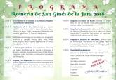 Programa Romería San Ginés de la Jara 2018