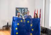 Recepcin de jvenes beneficiarios del programa Erasmus + Juventud en Accin