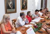 Reunin con la Junta de Personal del Ayuntamiento de Cartagena