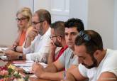 Reunin con la Junta de Personal del Ayuntamiento de Cartagena