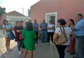 Visita del concejal de Educacin al colegio de La Aljorra