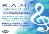 Presentacin de las actividades por el 125 aniversario de la Sociedad Artstico Musical Santa Cecilia de Pozo Estrecho