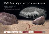 Cartel  'Mas que cuevas. Arte Rupestre y Arqueología en el cañón de Almadenes'